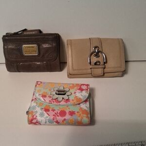Fossil BCream, and Floral Wallet Set